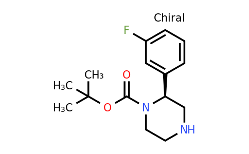 CAS 1240588-45-7 | (S)-2-(3-Fluoro-phenyl)-piperazine-1-carboxylic acid tert-butyl ester
