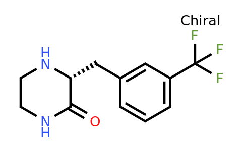 CAS 1240588-54-8 | (R)-3-(3-Trifluoromethyl-benzyl)-piperazin-2-one