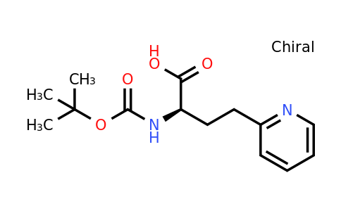 CAS 1240588-59-3 | (R)-2-Tert-butoxycarbonylamino-4-pyridin-2-YL-butyric acid