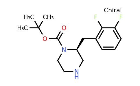CAS 1240588-65-1 | (S)-2-(2,3-Difluoro-benzyl)-piperazine-1-carboxylic acid tert-butyl ester