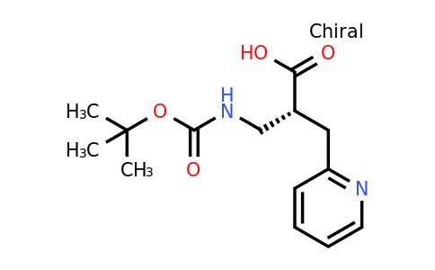 CAS 1240588-71-9 | (R)-2-(Tert-butoxycarbonylamino-methyl)-3-pyridin-2-YL-propionic acid