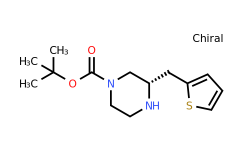 CAS 1240588-86-6 | (S)-3-Thiophen-2-ylmethyl-piperazine-1-carboxylic acid tert-butyl ester