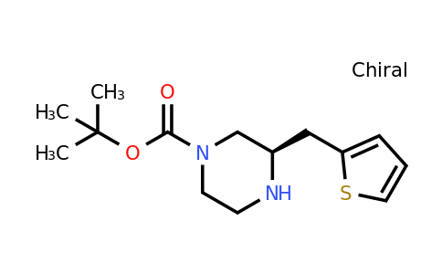 CAS 1240588-88-8 | (R)-3-Thiophen-2-ylmethyl-piperazine-1-carboxylic acid tert-butyl ester