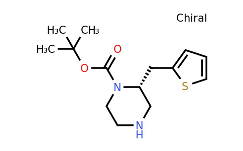 CAS 1240588-91-3 | (R)-2-Thiophen-2-ylmethyl-piperazine-1-carboxylic acid tert-butyl ester