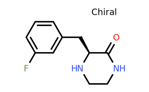 CAS 1240588-97-9 | (S)-3-(3-Fluoro-benzyl)-piperazin-2-one