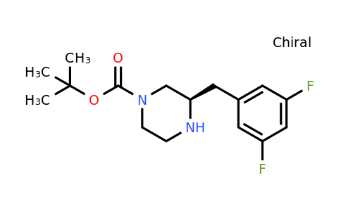 CAS 1240589-03-0 | (R)-3-(3,5-Difluoro-benzyl)-piperazine-1-carboxylic acid tert-butyl ester