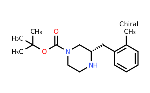 CAS 1240589-04-1 | (S)-3-(2-Methyl-benzyl)-piperazine-1-carboxylic acid tert-butyl ester
