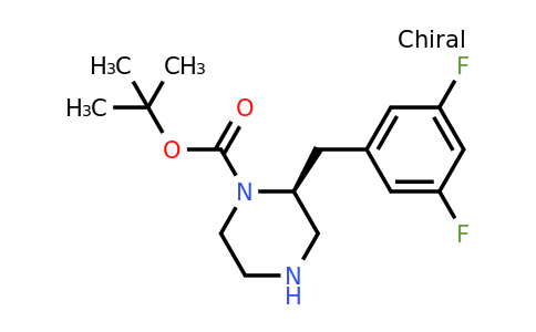 CAS 1240589-06-3 | (S)-2-(3,5-Difluoro-benzyl)-piperazine-1-carboxylic acid tert-butyl ester