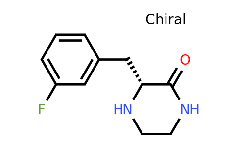 CAS 1240589-11-0 | (R)-3-(3-Fluoro-benzyl)-piperazin-2-one