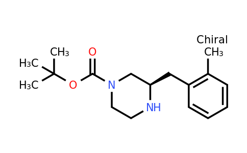 CAS 1240589-28-9 | (R)-3-(2-Methyl-benzyl)-piperazine-1-carboxylic acid tert-butyl ester