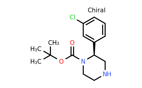 CAS 1240589-29-0 | (S)-2-(3-Chloro-phenyl)-piperazine-1-carboxylic acid tert-butyl ester