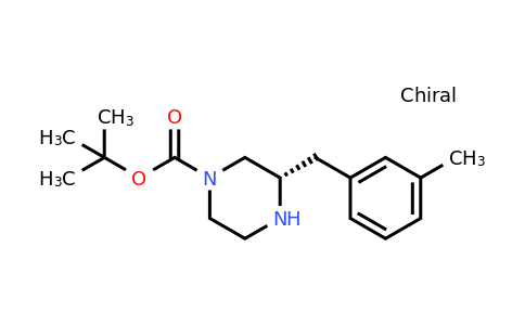 CAS 1240589-38-1 | (S)-3-(3-Methyl-benzyl)-piperazine-1-carboxylic acid tert-butyl ester