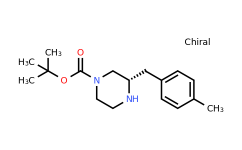 CAS 1240589-44-9 | (S)-3-(4-Methyl-benzyl)-piperazine-1-carboxylic acid tert-butyl ester