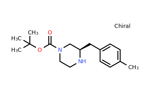 CAS 1240589-52-9 | (R)-3-(4-Methyl-benzyl)-piperazine-1-carboxylic acid tert-butyl ester