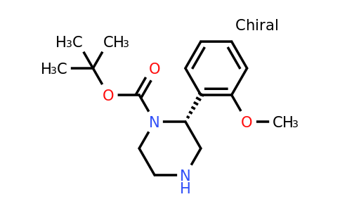 CAS 1240589-68-7 | (R)-2-(2-Methoxy-phenyl)-piperazine-1-carboxylic acid tert-butyl ester