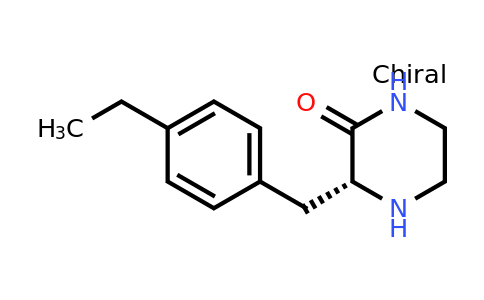 CAS 1240589-71-2 | (R)-3-(4-Ethyl-benzyl)-piperazin-2-one