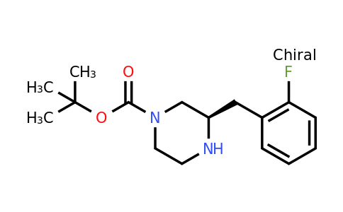 CAS 1240590-13-9 | (R)-3-(2-Fluoro-benzyl)-piperazine-1-carboxylic acid tert-butyl ester