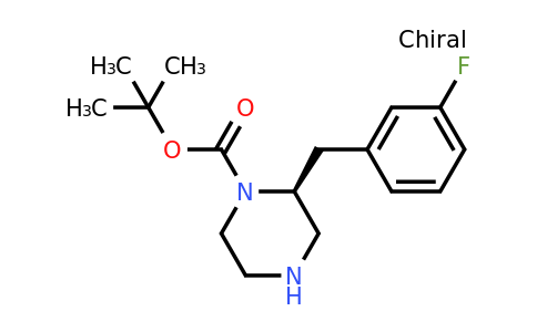 CAS 1240590-20-8 | (S)-2-(3-Fluoro-benzyl)-piperazine-1-carboxylic acid tert-butyl ester