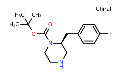 CAS 1240590-26-4 | (S)-2-(4-Fluoro-benzyl)-piperazine-1-carboxylic acid tert-butyl ester