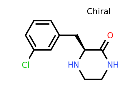 CAS 1240590-29-7 | (S)-3-(3-Chloro-benzyl)-piperazin-2-one