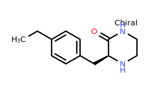 CAS 1240590-42-4 | (S)-3-(4-Ethyl-benzyl)-piperazin-2-one
