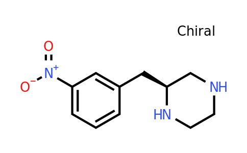 CAS 1240590-46-8 | (S)-2-(3-Nitro-benzyl)-piperazine