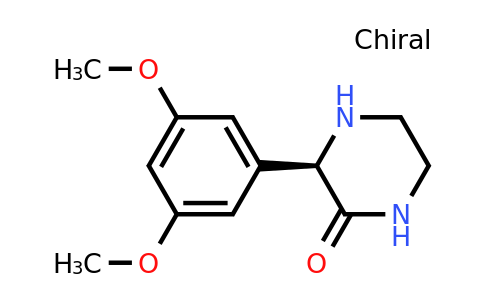CAS 1240590-51-5 | (R)-3-(3,5-Dimethoxy-phenyl)-piperazin-2-one