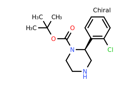 CAS 1240590-55-9 | (S)-2-(2-Chloro-phenyl)-piperazine-1-carboxylic acid tert-butyl ester