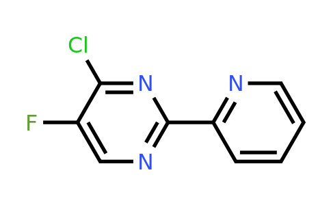 CAS 1240595-42-9 | 4-chloro-5-fluoro-2-(pyridin-2-yl)pyrimidine