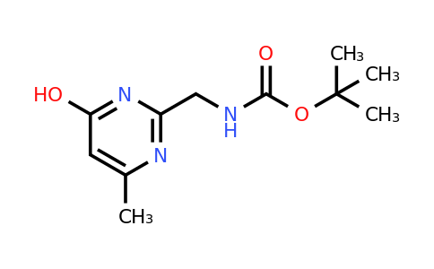 CAS 1240598-16-6 | tert-Butyl ((4-hydroxy-6-methylpyrimidin-2-yl)methyl)carbamate
