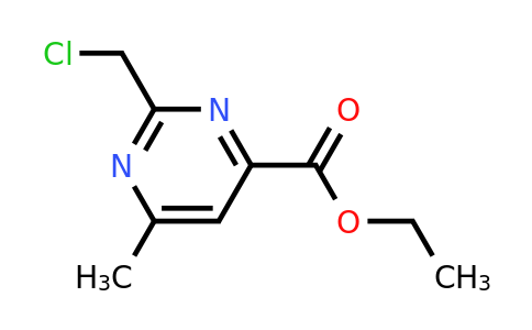 CAS 1240598-21-3 | ethyl 2-(chloromethyl)-6-methylpyrimidine-4-carboxylate