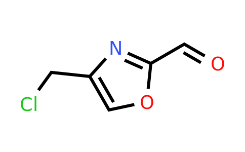 CAS 1240600-98-9 | 4-(Chloromethyl)-1,3-oxazole-2-carbaldehyde