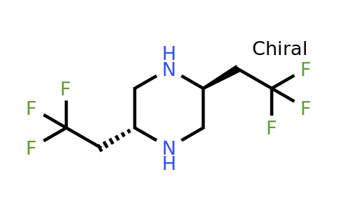 CAS 1240609-68-0 | (2S,5R)-2,5-Bis-(2,2,2-trifluoro-ethyl)-piperazine