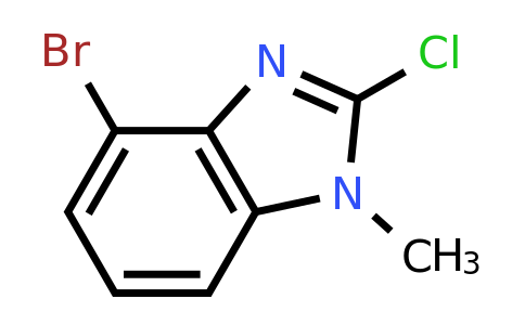 CAS 1240610-45-0 | 4-bromo-2-chloro-1-methyl-1H-benzo[d]imidazole