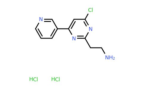 CAS 1240616-66-3 | 2-(4-Chloro-6-(pyridin-3-YL)pyrimidin-2-YL)ethanamine dihydrochloride