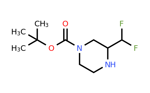 CAS 1240621-52-6 | tert-butyl 3-(difluoromethyl)piperazine-1-carboxylate