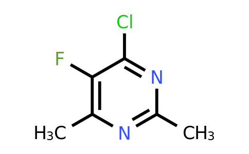 CAS 1240622-52-9 | 4-Chloro-5-fluoro-2,6-dimethylpyrimidine