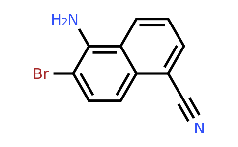 CAS 1240642-73-2 | 5-amino-6-bromo-1-naphthonitrile