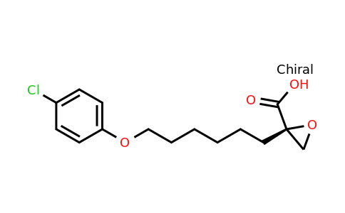 CAS 124083-14-3 | (2R)-2-[6-(4-chlorophenoxy)hexyl]oxirane-2-carboxylic acid