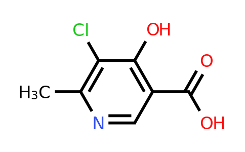 CAS 1240832-75-0 | 5-chloro-4-hydroxy-6-methylpyridine-3-carboxylic acid