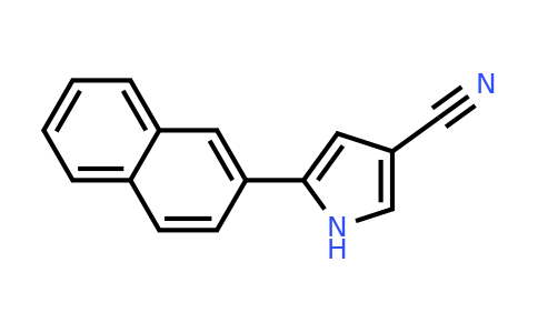 CAS 1240949-41-0 | 5-(Naphthalen-2-yl)-1H-pyrrole-3-carbonitrile
