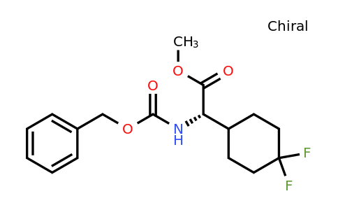 CAS 1241377-40-1 | methyl (2S)-2-(benzyloxycarbonylamino)-2-(4,4-difluorocyclohexyl)acetate