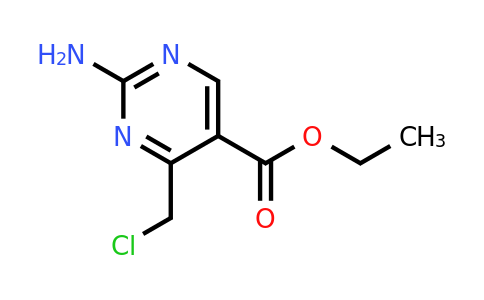 CAS 1241670-13-2 | Ethyl 2-amino-4-(chloromethyl)pyrimidine-5-carboxylate