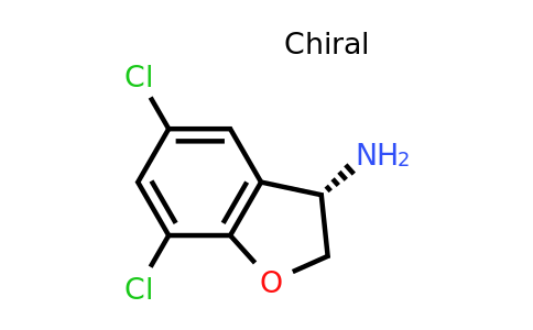 CAS 1241676-23-2 | (S)-5,7-Dichloro-2,3-dihydrobenzofuran-3-amine