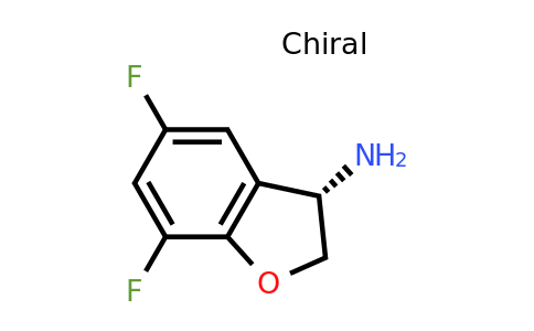 CAS 1241676-95-8 | (S)-5,7-Difluoro-2,3-dihydrobenzofuran-3-amine