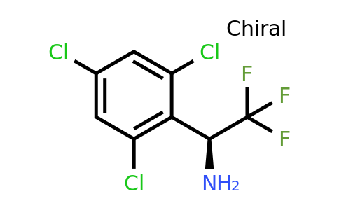 CAS 1241677-50-8 | (S)-2,2,2-Trifluoro-1-(2,4,6-trichloro-phenyl)-ethylamine