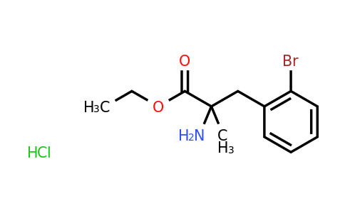 CAS 1241677-52-0 | ethyl 2-amino-3-(2-bromophenyl)-2-methylpropanoate hydrochloride