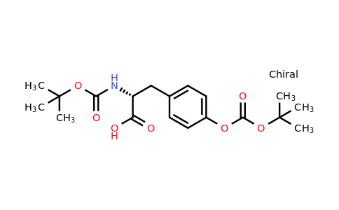 CAS 1241677-97-3 | (R)-2-((tert-butoxycarbonyl)amino)-3-(4-((tert-butoxycarbonyl)oxy)phenyl)propanoic acid
