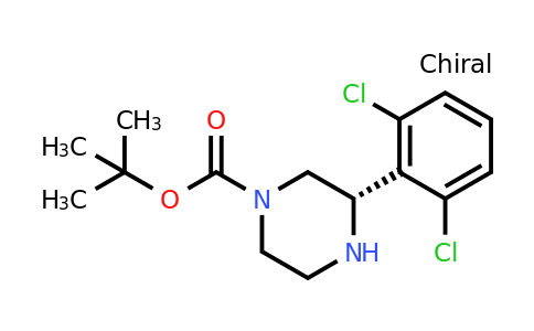 CAS 1241677-99-5 | (S)-3-(2,6-Dichloro-phenyl)-piperazine-1-carboxylic acid tert-butyl ester