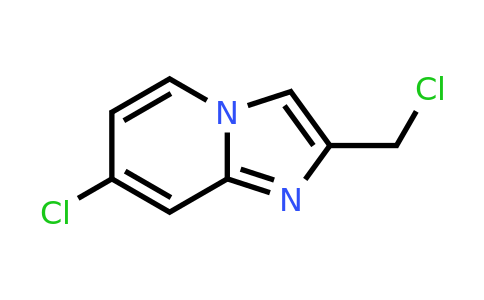 CAS 124168-59-8 | 7-Chloro-2-(chloromethyl)imidazo[1,2-A]pyridine